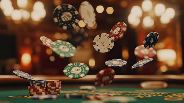 Lucky Twins live dealer table on gading88 login showing two cards and betting options